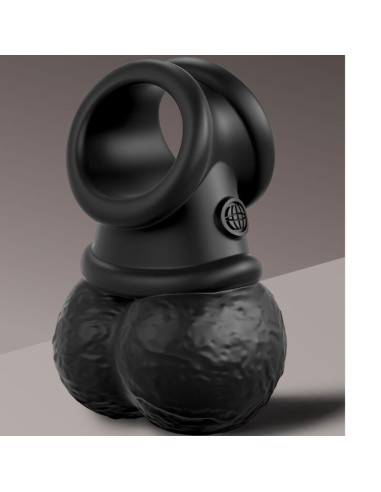 KING COCK - ELITE ANILLO CON TESTICULOS DE...