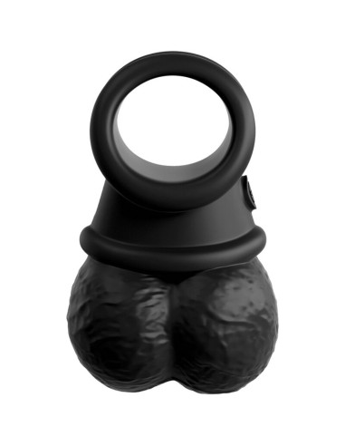 KING COCK - ELITE ANILLO CON TESTICULOS DE...