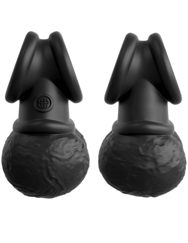 KING COCK - ELITE ANILLO CON TESTICULOS DE...