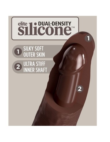 KING COCK - ELITE DILDO REALISTICO SILICONA...