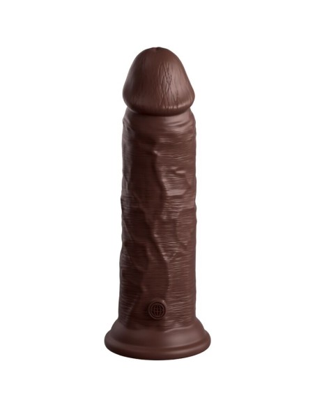 KING COCK - ELITE DILDO REALISTICO SILICONA 20.3 CM MARRON