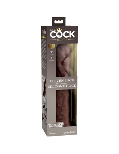 KING COCK - ÉLITE DILDO REALÍSTICO SILICONA 28...