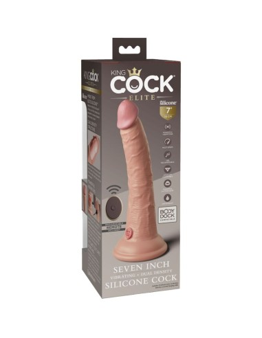 KING COCK - ELITE REALISTIC DILDO VIBRATOR...