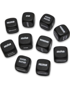 DIABLO PICANTE - DADO NEGRO SADO 3 x 3 MM