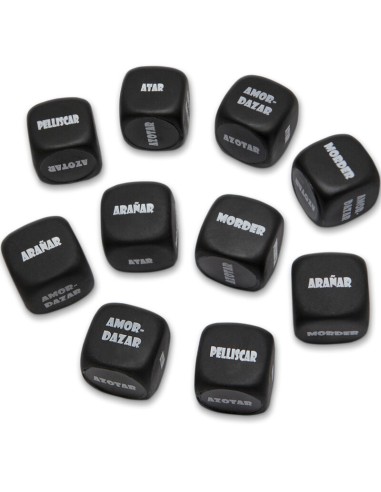 DIABLO PICANTE - DADO NEGRO SADO 3 x 3 MM