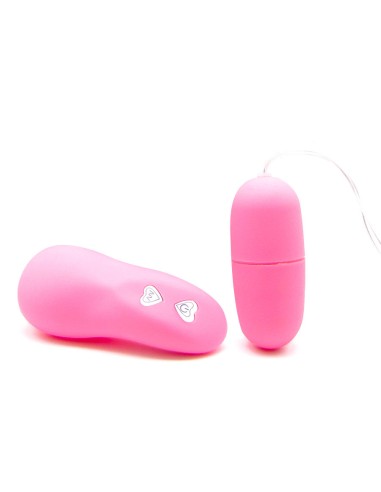 SANINEX HUEVO VIBRADOR INALAMBRICO ROSA
