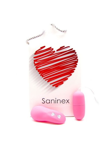 SANINEX HUEVO VIBRADOR INALAMBRICO ROSA