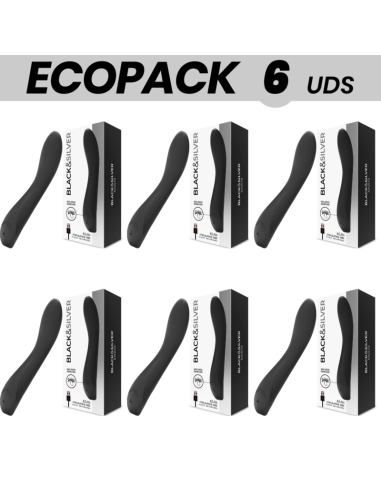 ECOPACK 6 UDS - BLACKSILVER KEAN VIBRADOR TOUCH...