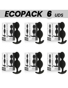 ECOPACK 6 UDS - BLACKSILVER ORSON CADENA BOLAS ANALES 9 CM