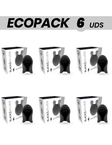 ECOPACK 6 UDS - BLACKSILVER  MASTURBADOR WINKI