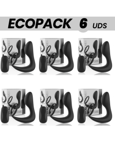 ECOPACK 6 UDS - BLACKSILVER MASAJEADOR ANAL CONTROL...