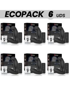 ECOPACK 6 UDS - IBIZA MASAJEADOR ANAL CONTROL REMOTO 10 x...