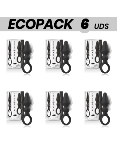 ECOPACK 6 UDS - BLACKSILVER OZZY POTENTE PLUG...