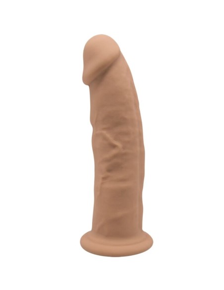 SILEXD - MODELO 2 PENE REALISTICO SILICONA PREMIUM SILEXPAN CARAMELO 19 CM