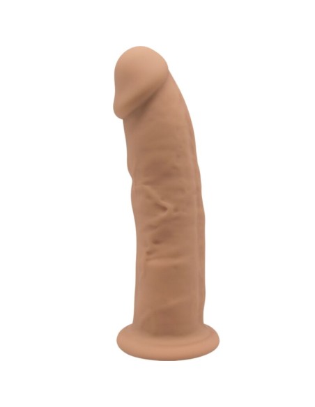 SILEXD - MODELO 2 PENE REALISTICO SILICONA PREMIUM SILEXPAN CARAMELO 15.4 CM