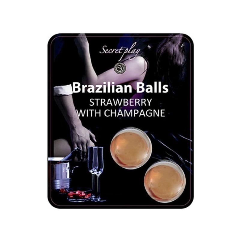 SECRETPLAY - STRAWBERRY AND CHAMPAGNE BRAZILIAN...