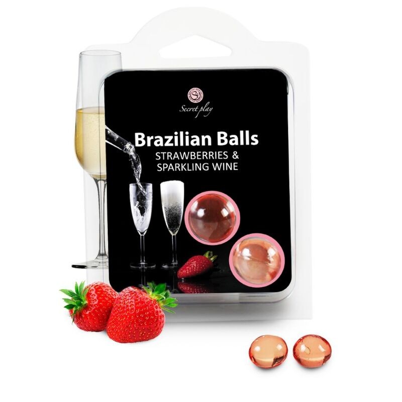 SECRETPLAY - STRAWBERRY AND CHAMPAGNE BRAZILIAN...