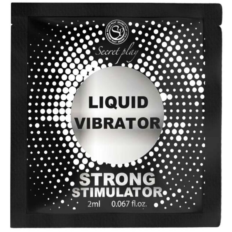 SECRETPLAY - SINGLE DOSE VIBRATOR LIQUID STRONG...
