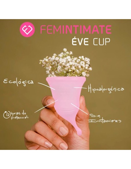 FEMINTIMATE - EVE NEW COPA MENSTRUAL SILICONA - TALLA M