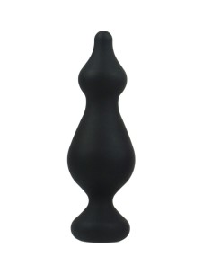 ADRIEN LASTIC - AMUSE PLUG ANAL SILICONA NEGRO TALLA L