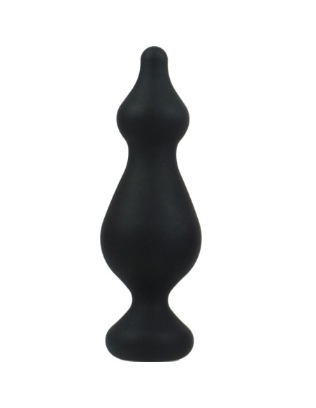 ADRIEN LASTIC - AMUSE PLUG ANAL SILICONA NEGRO TALLA L