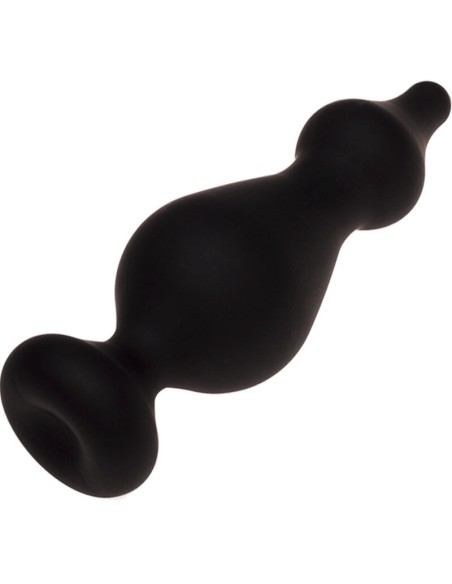 ADRIEN LASTIC - AMUSE PLUG ANAL SILICONA NEGRO TALLA L