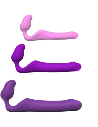 ADRIEN LASTIC - QUEENS STRAP-ON FLEXIBLE ROSA...