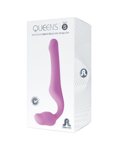 ADRIEN LASTIC - QUEENS STRAP-ON FLEXIBLE ROSA...