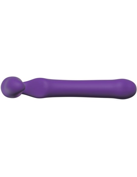 ADRIEN LASTIC - QUEENS STRAP-ON FLEXIBLE VIOLETA TALLA L