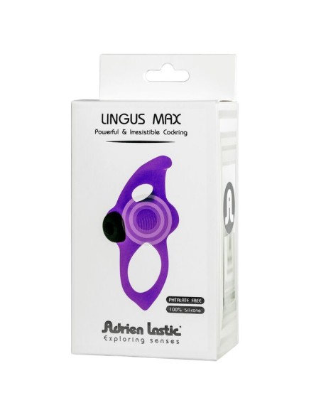 ADRIEN LASTIC - LINGUS MAX ANILLO VIBRADOR VIOLETA