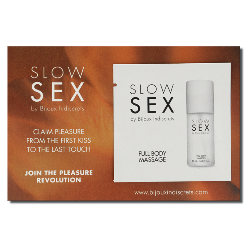 BIJOUX INDISCRETS - SLOW SEX FULL BODY MASSAGE...