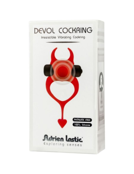ADRIEN LASTIC - DEVOL COCKRING ANILLO VIBRADOR ROJO