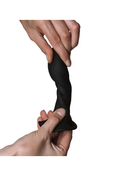 ADRIEN LASTIC - HITSENS 5 DILDO SILICONA NEGRO