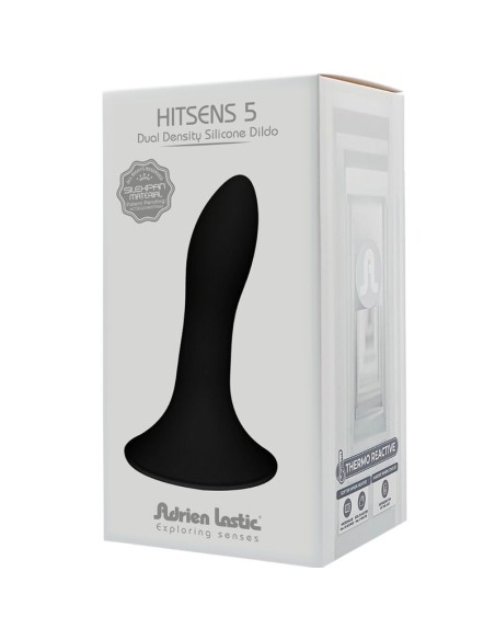 ADRIEN LASTIC - HITSENS 5 DILDO SILICONA NEGRO