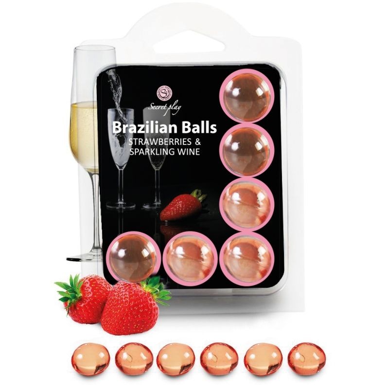 SECRETPLAY - SET 6 BRAZILIANS BALLS...