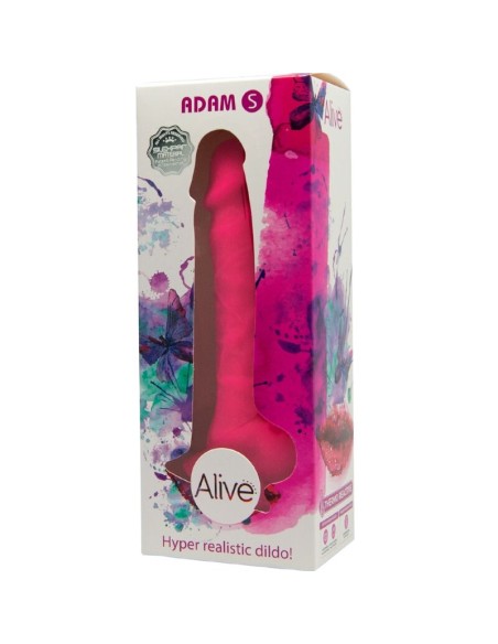 ALIVE - ADAM S PENE REALISTICO FUCSIA 17.75 CM
