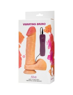 ALIVE - BRUNO PENE REALISTICO VIBRADOR 22 CM 2