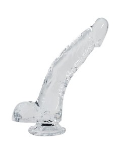 ALIVE - STALLION PENE REALISTICO TRANSPARENTE 22 CM
