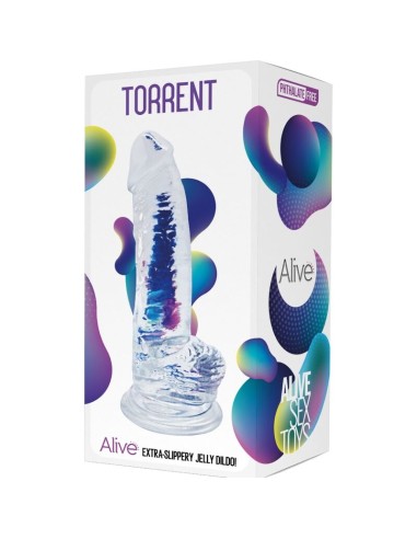 ALIVE - TORRENT PENE REALISTICO TRANSPARENTE...