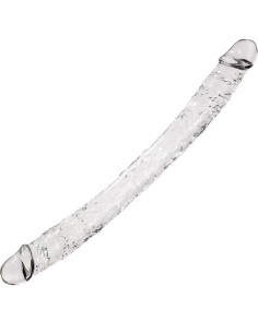 ALIVE - SUPREME PENE REALISTICO DOBLE TRANSPARENTE 38.5 CM