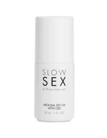 BIJOUX INDISCRETS - SLOW SEX SEXUAL MASSAGE OIL WITH CBD 30 ML