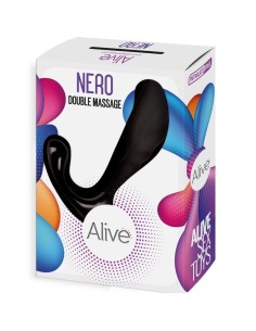 ALIVE - NERO DOBLE MASAJEADOR ANAL  PROSTATICO 2