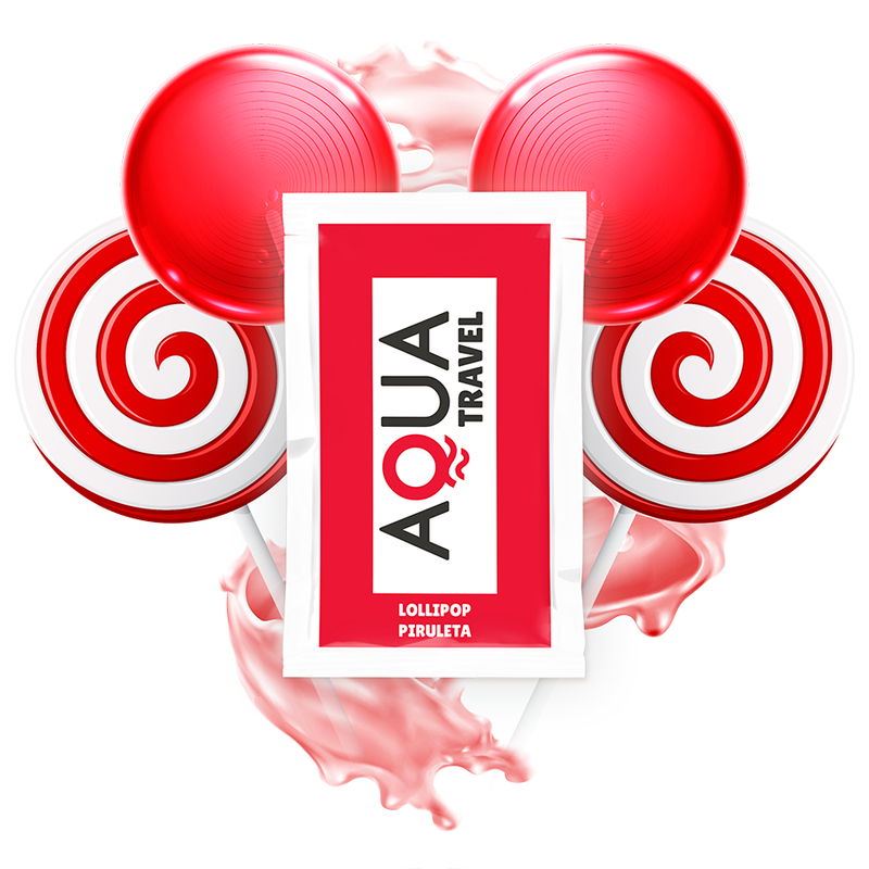 AQUA TRAVEL - LOLLIPOP FLAVOUR WATERBASED...