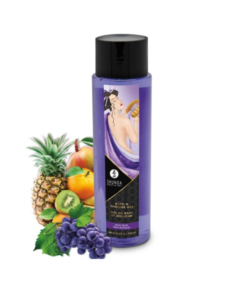 SHUNGA - GEL DE BAÑO  DUCHA FRUTAS EXÓTICAS 370 ML