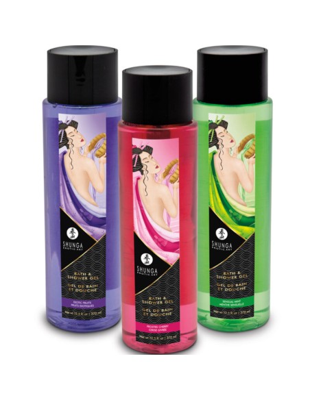 SHUNGA - GEL DE BAÑO  DUCHA FRUTAS EXÓTICAS 370 ML