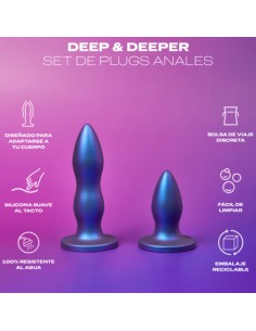 DUREX - TOY SET PLUG ANAL DEEP  DEEPER 2