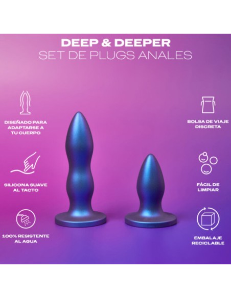 DUREX - TOY SET PLUG ANAL DEEP  DEEPER
