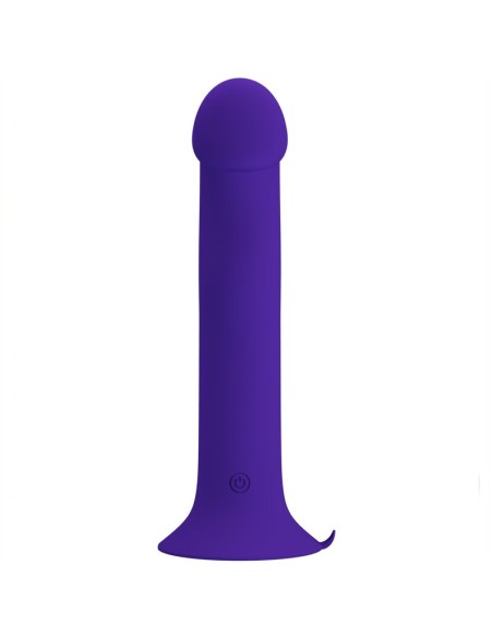 PRETTY LOVE - MURRAY YOUTH VIBRATING DILDO  RECHARGEABLE VIOLET