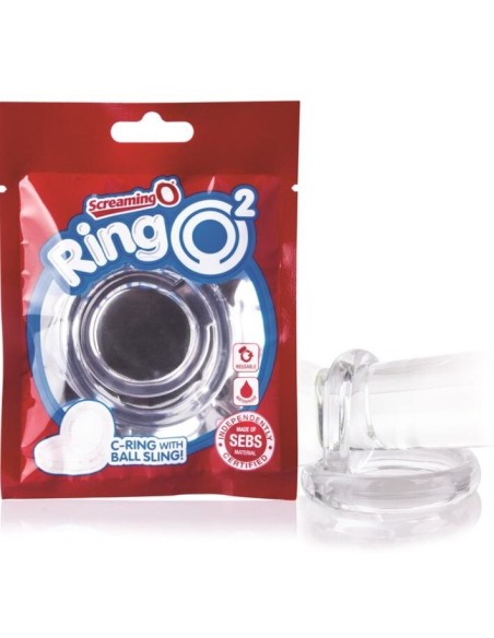 SCREAMING O - ANILLO RINGO 2 TRANSPARENTE