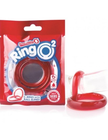 SCREAMING O - ANILLO RINGO 2 ROJO